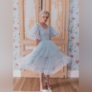 NEW Jessakae light blue tulle and sparkle dress